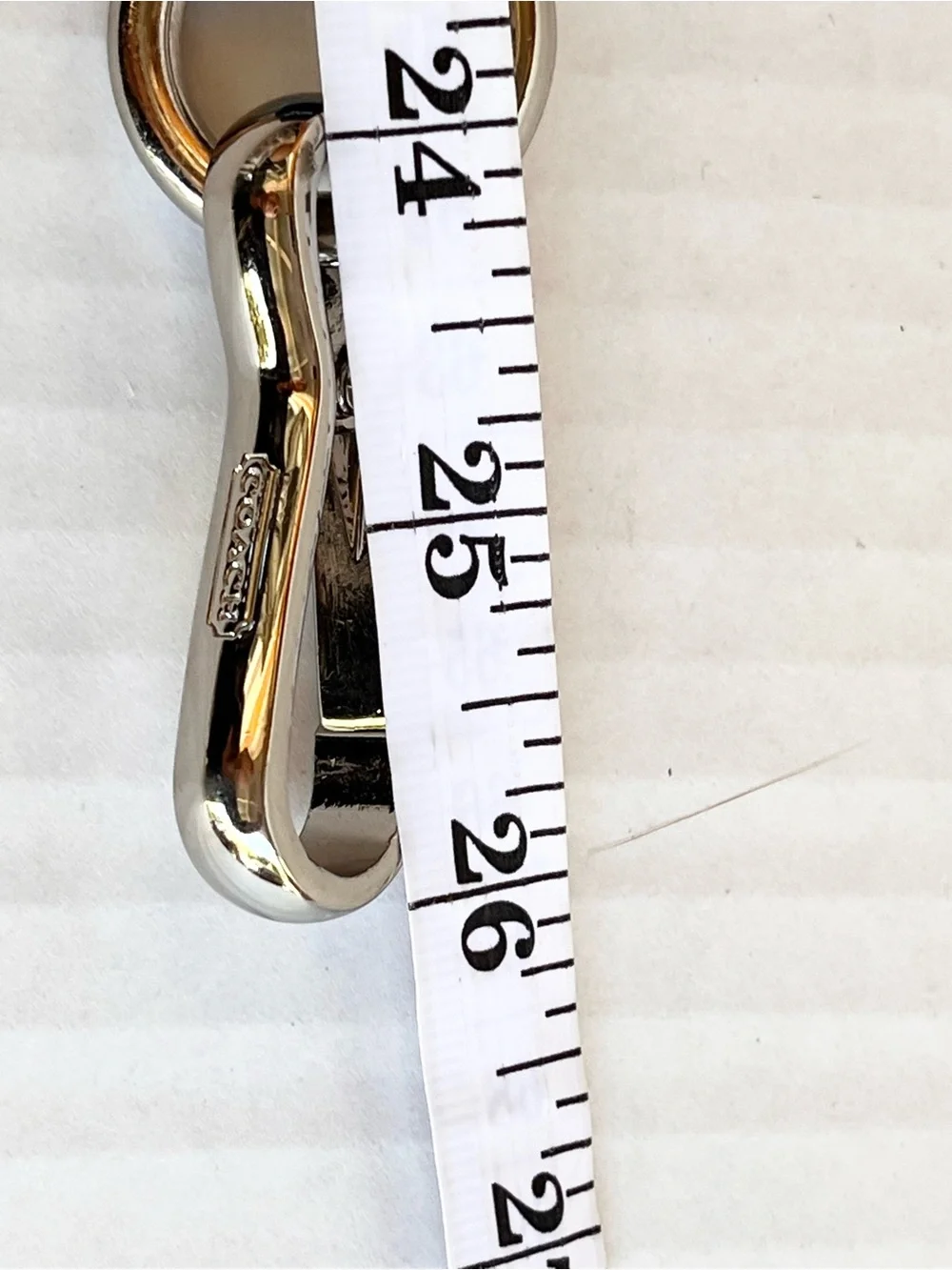 Coach Sabrina Strap Replacement Black Silver